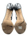 Kate Spade Shoe Size 11 Silver Leather Metallic Sandals Silver / 11