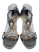 Kate Spade Shoe Size 11 Silver Leather Metallic Sandals Silver / 11