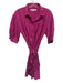 XiRENA Size XS Fuchsia Pink Cotton Gathered Detail Short Sleeve Pockets Romper Fuchsia Pink / XS