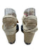 Castaner Shoe Size 37 Blue & Beige Textile Leather Lining Woven Wedges Blue & Beige / 37