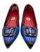 Girotti Shoe Size 41 Blue & Black Patent Leather Ombre Pointed Toe Buckle Pumps Blue & Black / 41