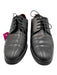 Coach Shoe Size 8 Black Leather lace up Low Heel Oxford Loafers Black / 8