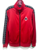 Kappa Size M Red, Black, White Polyester Full Zip Side Stripe Track Pant Set Red, Black, White / M