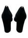 Sam Edelman Shoe Size 7.5 Black Leather Suede Block Heel Pumps Black / 7.5