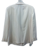 Akris Size 14 Cream White Viscose Snaps Shoulder Pads Long Sleeve Blazer Jacket Cream White / 14