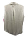 Rag & Bone Size M White Polyester Sleeveless Collar Button Up Top White / M