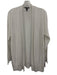 Eileen Fisher Size S White Linen & Cotton Long Sleeve Textured Cardigan White / S