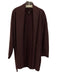 Eileen Fisher Size XS Purple Wool Open Front Pockets Long Sleeve Cardigan Purple / XS