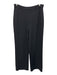 St. John Collection Size 8 Navy Wool Elastic Waist Wide Leg Pants Navy / 8