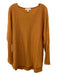 Michael Michael Kors Size L Orange Cotton & Viscose Blend Side Zip Sweater Orange / L