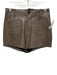 Maeve Size 26 Taupe Brown Viscose Blend High Rise Patch Pocket Shorts Taupe Brown / 26