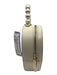 Kate Spade Cream White Saffiano Leather Faux Pearl Heart Zip Close Logo Bag Cream White / Mini