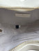 Kate Spade Cream White Saffiano Leather Faux Pearl Heart Zip Close Logo Bag Cream White / Mini