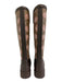 Coach Shoe Size 8 Brown & Multi Rubber floral print Rain Boots Brown & Multi / 8