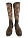 Coach Shoe Size 8 Brown & Multi Rubber floral print Rain Boots Brown & Multi / 8