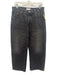 We The Free Size 28 Faded Black Cotton Denim High Rise Wide Leg 5 Pocket Jeans Faded Black / 28