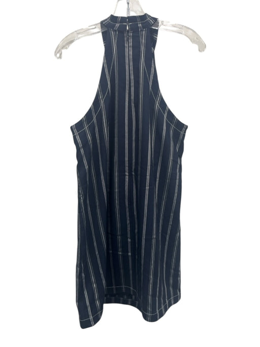 Maeve Size Medium Navy, White, Yellow Viscose Sleeveless Daisy Dress Navy, White, Yellow / Medium
