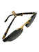 Krewe Green, Brown, Gold Acetate Round Lens Tortoise 24k Gold Sunglasses Green, Brown, Gold