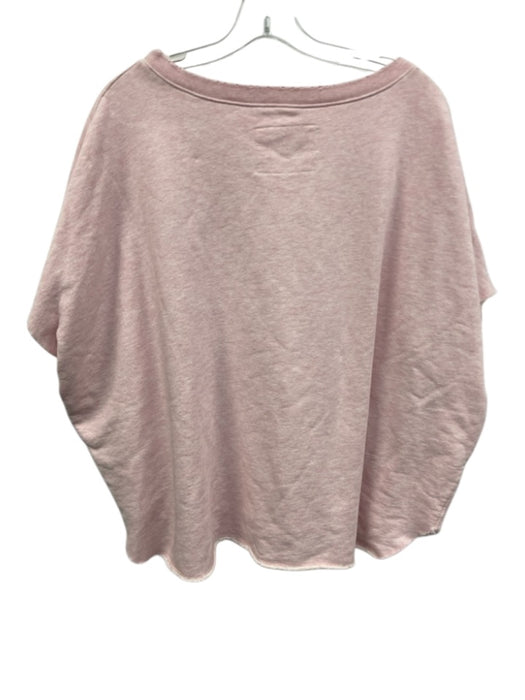 Frank & Eileen Size One Size Light Pink Cotton Sleeveless Heathered Top Light Pink / One Size