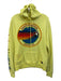 Aviator Nation Size M Neon Yellow & Multi Cotton & Polyester Hood Logo Sweater Neon Yellow & Multi / M