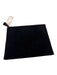 Koret Black Kid Suede Zip Close Embellished Clutch Bag Black / Small