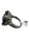 Judith Ripka Silver & Black 925 Silver & Onyx Diamonds Cocktail Ring Silver & Black