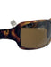 Ray Ban Brown Print Acetate Tortoise shell Dark Tint Polarized Sunglasses Brown Print