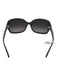 Brighton Black & Silver Acetate Silver Hardware Chainlink Dark tint Sunglasses Black & Silver