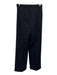 Elie Tahari Size Small Navy Rayon Blend Elastic Waist Flare Trouser Pants Navy / Small