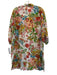 Johnny Was Size Small White, Red, Green, Blue Cotton & Silk Blend Floral Dress White, Red, Green, Blue / Small