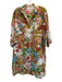 Johnny Was Size Small White, Red, Green, Blue Cotton & Silk Blend Floral Dress White, Red, Green, Blue / Small