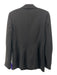 Escada Size 34 Black Wool Blend 1 Button Long Sleeve Jacket Blazer Black / 34