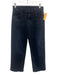 Mother Size 27P Black Cotton Mid Rise Zip Fly Straight Jeans Black / 27P