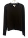 COS Size M Dark Brown Cotton Long Sleeve T Shirt Top Dark Brown / M