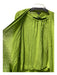 Lafayette 148 Size Large Apple Green Linen Round Neck Pleated Neck 1 Button Top Apple Green / Large