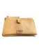 Consuela Tan Leather Snap Closure Coin Pouch Zip closure Wallets Tan