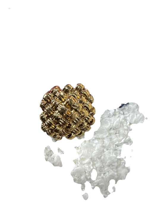 Gucci Size 36 Cream, Blue, Red Polyamide Blend Tweed Plaid Button Up Lapel Vest Cream, Blue, Red / 36