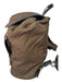 Prada Brown Nylon Leather trim Drawstring Closure Snap Closure Backpack Bag Brown / Medium
