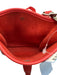 Hermes Pale Red Leather Perforated Monogram Snap Button Crossbody Bag Pale Red