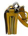Fendi Yellow Leather Embossed Monogram Flap Crossbody Bag Yellow