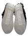 Esse Ut Esse Shoe Size 37 Charcoal Suede Fringe Metallic Detail Sneakers Charcoal / 37