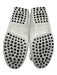 Tods Shoe Size 37 White Leather Silver Hardware Fringe Moccasin Driver Flats White / 37