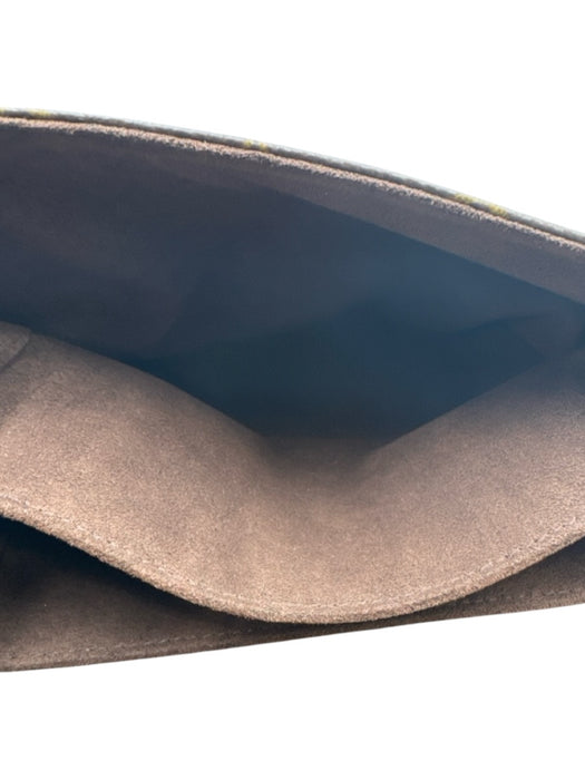 Louis Vuitton Brown Print Coated Canvas Monogram Leather Accents Crossbody Bag Brown Print / Small