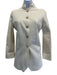 Chanel Size 38 Cream Silk Blend Buttons Long Sleeve Light Weight Jacket Cream / 38