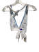 Milly Size Medium White Polyamide Blend Blue Stich 2 Piece Set Bikini Swimsuit White / Medium