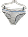 Milly Size Medium White Polyamide Blend Blue Stich 2 Piece Set Bikini Swimsuit White / Medium