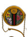Gucci Yellow & Multi Coated Canvas & Leather Floral Monogram Crossbody Bag Yellow & Multi / XS