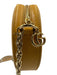 Gucci Yellow & Multi Coated Canvas & Leather Floral Monogram Crossbody Bag Yellow & Multi / XS