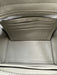 Saint Laurent Gray Leather Logo Silver Hardware Crossbody Bag Gray / Mini