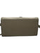 Saint Laurent Gray Leather Logo Silver Hardware Crossbody Bag Gray / Mini
